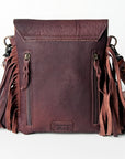 American Darling ADBGZ285A Crossbody Hand Tooled Genuine Leather Women Bag Western Handbag Purse