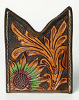 American Darling ADCCF108 Card-Holder Hand Tooled Genuine Leather Women Bag Western Handbag Purse