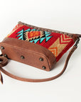 American Darling Saddle Blanket Genuine Leather Women Bag Western Handbag Purse