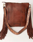 American Darling Large Crossbody Saddle Blanket Genuine Leather women bag western handbag purse