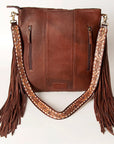 American Darling Large Crossbody Saddle Blanket Genuine Leather women bag western handbag purse