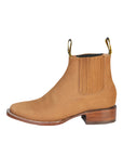 El General Square Toe Ankle Boot -  Vintage Gold 126193