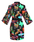 Vegas Neon Women's Lounge Kimono Robe