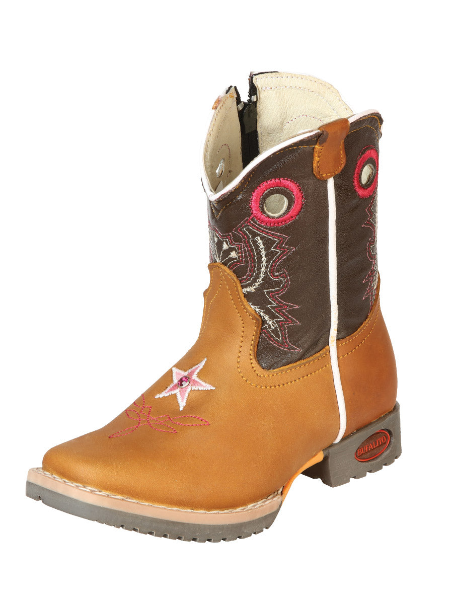 Kid's Jar Boots Rodeo Boot: Honey/Brown 126580