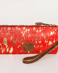American Darling Wristlet Hair on Genuine Leather Western Women Bag | Handbag Purse | Women Wristlet | Wristlet Wristlet | Travel Wristlet | Leather Wristlet | Clutch Wristlet