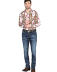 El Norteño Medium Blue Skinny Stretch Pants 126628