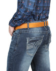 El Norteño Medium Blue Skinny Stretch Pants 126631