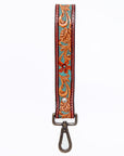 American Darling Hand Tooled Genuine Leather Handle Strap for Wristlet Bag Phone Wrist Keychain Wallet Purse Clutch Cellphone