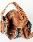 American Darling Hobo Hair On Genuine Leather women bag western handbag purse