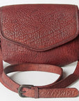 Never Mind Nmbgz108A Envelope Vintage Handmade Genuine Cowhide Leather Women Bag Western Handbag Purse