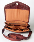 Never Mind Nmbgz108A Envelope Vintage Handmade Genuine Cowhide Leather Women Bag Western Handbag Purse