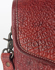 Never Mind Nmbgz108A Envelope Vintage Handmade Genuine Cowhide Leather Women Bag Western Handbag Purse