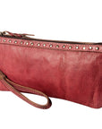 Never Mind Nmbg101E Wristlet Vintage Handmade Genuine Cowhide Leather Women Bag Western Handbag Purse