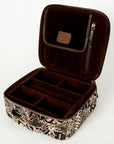 American Darling ADBGA229 Jewelry Case Hair-On Genuine Leather Women Bag Western Handbag Purse