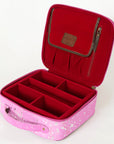 American Darling ADBGA232 Jewelry Case Hair-On Genuine Leather Women Bag Western Handbag Purse