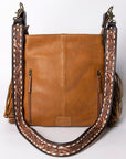 American Darling Cross Body Hand Tooled Genuine Leather women bag western handbag purse