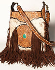 American Darling Cross Body Hand Tooled Genuine Leather women bag western handbag purse