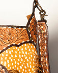 American Darling Cross Body Hand Tooled Genuine Leather women bag western handbag purse