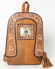 American Darling Hand Tooled Genuine Leather Women Bag Western Handbag Purse