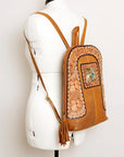 American Darling Hand Tooled Genuine Leather Women Bag Western Handbag Purse