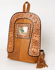 American Darling Hand Tooled Genuine Leather Women Bag Western Handbag Purse