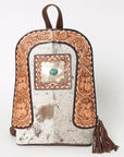 American Darling Hand Tooled Genuine Leather Women Bag Western Handbag Purse