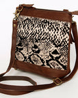 American Darling Large Crossbody Saddle Blanket Genuine Leather women bag western handbag purse