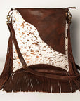 American Darling Large Crossbody Hair On Genuine Leather women bag western handbag purse