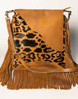 American Darling Large Crossbody Hair On Genuine Leather women bag western handbag purse
