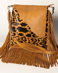 American Darling Large Crossbody Hair On Genuine Leather women bag western handbag purse