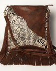 American Darling Large Crossbody Hair On Genuine Leather women bag western handbag purse