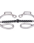 HILASON Western Horse Stainless Steel Gag Bit