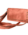 Never Mind Nmbg103C Wallet Vintage Handmade Genuine Cowhide Leather Women Bag Western Handbag Purse