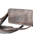 Never Mind Nmbg103D Wallet Vintage Handmade Genuine Cowhide Leather Women Bag Western Handbag Purse