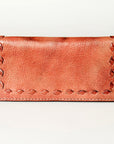Never Mind Nmbg104A Wallet Vintage Handmade Genuine Cowhide Leather Women Bag Western Handbag Purse