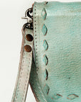 Never Mind Nmbg106 Wallet Vintage Handmade Genuine Cowhide Leather Women Bag Western Handbag Purse