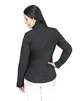 Womens Zipper Jacket Black 127081