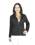Womens Zipper Jacket Black 127081