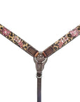Bar H Equine Horse Leather Lilibeth Horse One Ear Headstall Brown