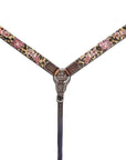 Bar H Equine Horse Leather Lilibeth Horse One Ear Headstall Brown