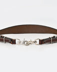 Bar H Equine Genuine Western American Leather Horse Premium Headstall & Breast Collar Set