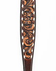 Bar H Equine Genuine Western American Leather Horse Premium Headstall & Breast Collar Set