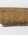 Never Mind Nmbgz109E Wallet Vintage Handmade Genuine Cowhide Leather Women Bag Western Handbag Purse