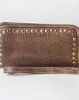 Never Mind Nmbgz110B Wallet Vintage Handmade Genuine Cowhide Leather Women Bag Western Handbag Purse