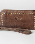Never Mind Nmbgz110B Wallet Vintage Handmade Genuine Cowhide Leather Women Bag Western Handbag Purse