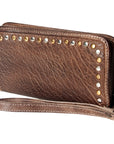 Never Mind Nmbgz110B Wallet Vintage Handmade Genuine Cowhide Leather Women Bag Western Handbag Purse