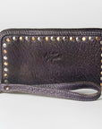 Never Mind Nmbgz110D Wallet Vintage Handmade Genuine Cowhide Leather Women Bag Western Handbag Purse