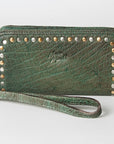 Never Mind Nmbgz110E Wallet Vintage Handmade Genuine Cowhide Leather Women Bag Western Handbag Purse
