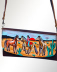 American Darling Wallet Genuine Leather Women Bag Western Handbag Purse