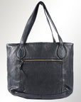 Never Mind Nmbgm103B Tote Vintage Handmade Genuine Cowhide Leather Women Bag Western Handbag Purse